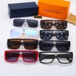 Louis Vuitton Cyclone Sport Mask Sunglasses White Z1742U - Image 2