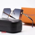 Louis Vuitton One Square Blue Sunglasses - Image 2