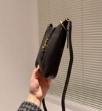 Saint Laurent Le 5 A 7 Mini Vertical Bag Black 18Cm - Image 5
