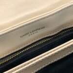 Saint Laurent Loulou Toy Strap Bag In Quilted Y Leather Beige 678401Dv7072721 - Image 2