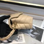 Saint Laurent Loulou Toy Strap Bag In Quilted Y Leather Beige 678401Dv7072721 - Image 8