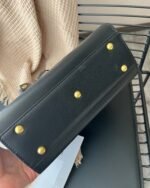 Saint Laurent Sac De Jour Supple Baby In Grained Leather 32Cm Black 717448Dti0W1000 - Image 7