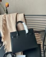 Saint Laurent Sac De Jour Supple Baby In Grained Leather 32Cm Black 717448Dti0W1000 - Image 8