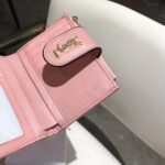 Saint Laurent Half Fold Wallet Card Holder Pink 12Cm - Image 5