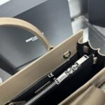 Saint Laurent Sac De Jour Small In Grained Leather Beige 26Cm - Image 3