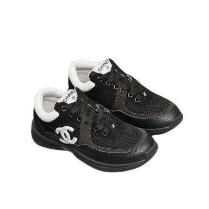 Chanel Low Trainer Sneaker Black