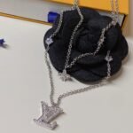 Louis Vuitton Lady Lv Necklace Palladim M02515 - Image 3