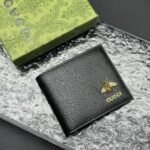 Gucci Animalier Bi Fold Wallet Black 11Cm 523664 Dj20T 1000 - Image 2