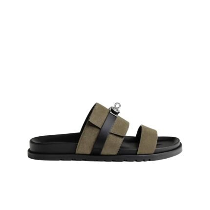 Hermes Jackson Sandal Tundra Green H242948Zh1R420