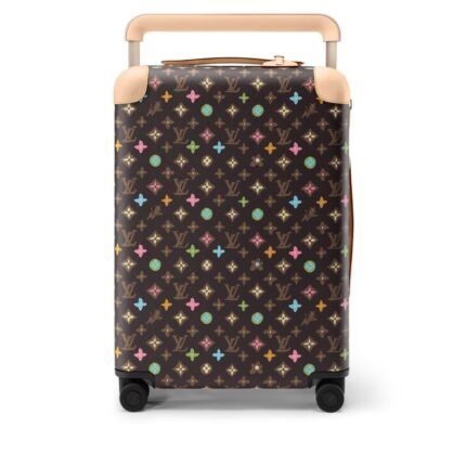 Louis Vuitton Horizon 55 Suitcase Monogram Craggy Coated Canvas Chocolate 55Cm M47070