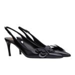 Valentino Garavani Papier Phalène Slingback Pumps Black