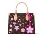 Louis Vuitton X Takashi Murakami Onthego PM Sakura Brown 25Cm M13269