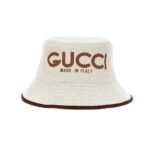 Gucci Arnaud Bob Reversible Bucket Hat Beige 7773724Ha7Y9464