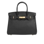 Hermes Birkin 35 Togo Leather Gold Hardware Black 35cm