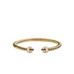 David Yurman Cable Bracelet Yellow Gold With Diamonds B18071D88Adim