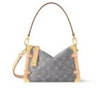 Louis Vuitton Side Trunk MM Bag Denim Grey 23Cm M13285
