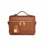 Celine Vanity In Smooth Satinated Leather Tan 19Cm 119463Bfn 04Lu