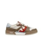 Fendi Match Low-Top Brown Sneaker
