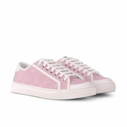 Louis Vuitton Lv Lagoon Sneaker Denim Rose 1Agyfo