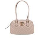Gucci Marmont Small Top Handle Bag Pink 25Cm