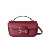 Gucci Horsebit 1955 Small Top Handle Bag Rosso Ancora Red 22Cm ‎815206 Aaec2 6207