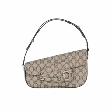 Gucci Horsebit 1955 Small Shoulder Bag Beige 25Cm 764155 Kgd0N 9742