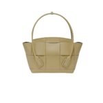 Bottega Veneta Arco Handbag Intrecciato Leather In Mud 20Cm