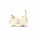 Louis Vuitton Mini Moon Bag In Latte White And Chamallow Pink 21Cm M24108