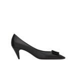 Saint Laurent Women’s Anais Bow Pumps In Black