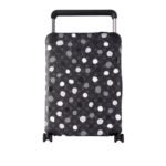 Louis Vuitton X Yayoi Kusama Horizon 55 Suitcase Grained Leather Black 55Cm
