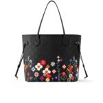 Louis Vuitton X Takashi Murakami Superflat Neverfull MM Black 31Cm M13675
