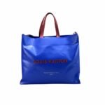 Louis Vuitton Shopper Tote MM Blue 40Cm