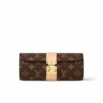 Louis Vuitton Etui Bijoux Jewelry Case Brown 19Cm M10145