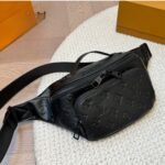 Louis Vuitton Rush Bumbag Monogram Shadow Black 30Cm M47058 - Image 3