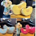 Louis Vuitton Croissant PM Bag Monogram Vernis Leather Sky Blue 25Cm M24021 - Image 3