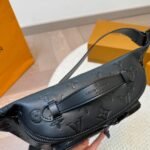 Louis Vuitton Rush Bumbag Monogram Shadow Black 30Cm M47058 - Image 6