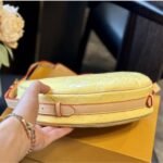 Louis Vuitton Croissant PM Bag Monogram Vernis Leather Chic And Yellow 25Cm M24020 - Image 3