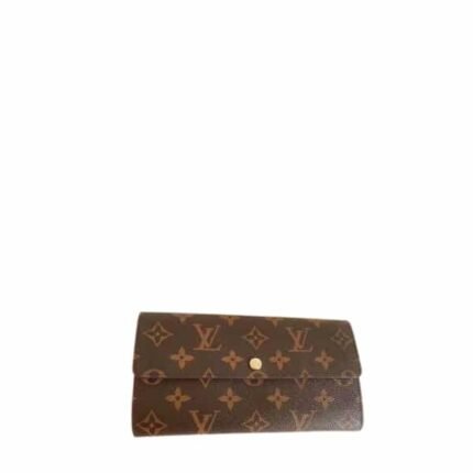 Louis Vuitton Emilie Wallet Monogram Canvas 19Cm