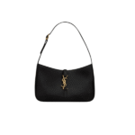 Saint Laurent Le 5 À 7 Hobo Bag In Smooth Leather Black Gold 23Cm 6572282R20W1000