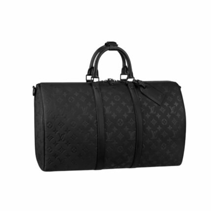 Louis Vuitton Keepall Bandoulière 50 Black M44810