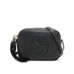 Gucci Soho Small Leather Disco Bag Black 308364 A7M0G 1000