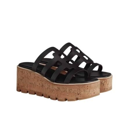 Hermes Isabella 30 Sandal Black H241120Z 02360