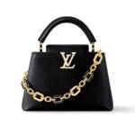 Louis Vuitton Capucines Bb Bag With Charm Black 27Cm
