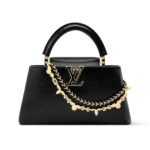 Louis Vuitton Capucines East West BB Black 26Cm M25492