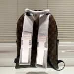 Louis Vuitton Discovery PM Backpack Macassar Monogram Brown 40Cm M46684 - Image 6