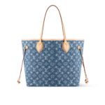 Louis Vuitton Neverfull Mm Bag Denim Blue 31Cm M13192