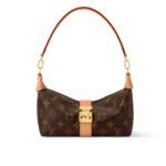 Louis Vuitton Pochette Mia Monogram Brown 22Cm M26191