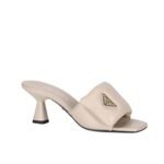 Prada Soft Padded Nappa Sandals Beige 1Xx6542Dl8F0F24F065