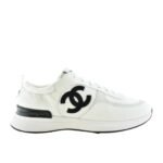 Chanel Mesh Suede Sneaker White Black G37492 Y55236 10601