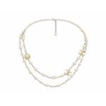 Chanel Double Strand Pearl Necklace